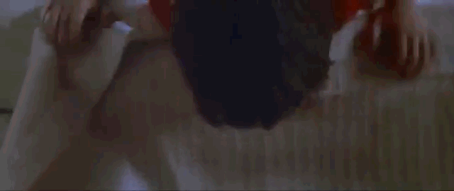 So this isn't a kids film, but it was rated PG (this was before the PG-13 rating was created) and it was shown almost non-stop on HBO, making very likely that kids caught multiple viewings of it. While the whole film is creepy, this traumatic scene stands out of above all. Just a friendly reminder that, yes, there is something under your bed.