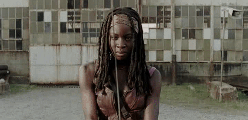 Played By: Danai GuriraMichonne uses a katana, has a passion for art, and doesn't talk too much (Andrea anyone?). She's easily one of the best female characters on the Walking Dead who doesn't murder people every other episode.