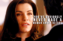She is the television version of Hillary Clinton, except with much better style. Don't. Mess. With. Her.