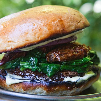 Portobello Mushroom Burger