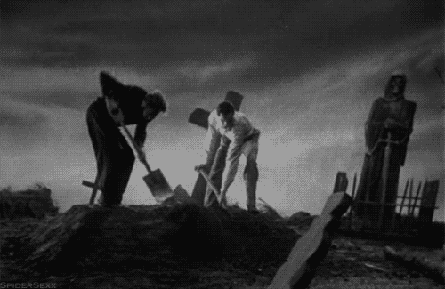 According to an old Polish wives' tale, to prevent a corpse (turned vampire) from crawling out of the ground and killing everyone, turn the corpse facedown in the grave so, confused, they'll dig down thinking they are going up.