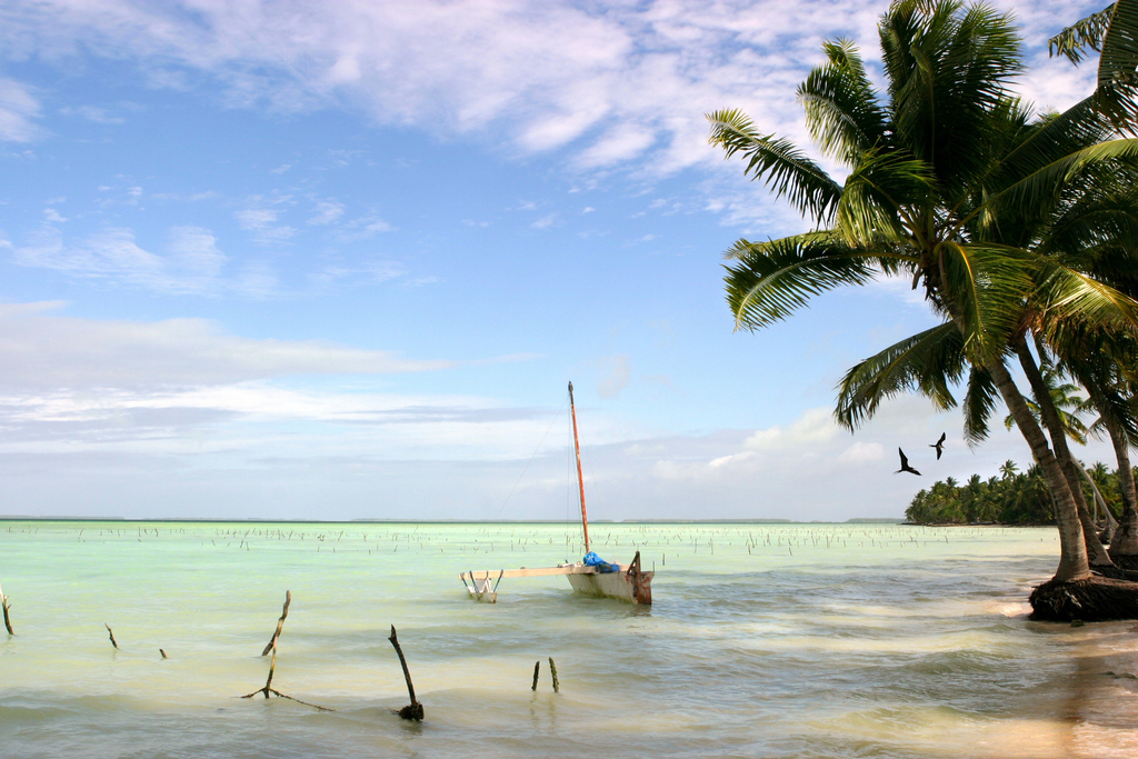 Kiribati is the first country to ask for help evacuating its population because climate change has made much of its (tiny amount of) landmass uninhabitable.