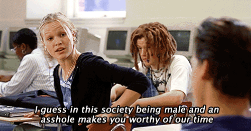 For some of us, Kat was the first fictional feminist we saw who was awesome, witty, clever, got the hot dude, and was just plain inspirational.