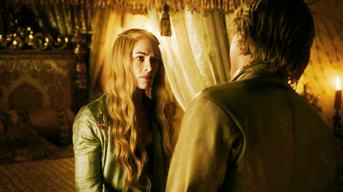 ...two Lannister loves.And Lord Eddard's head with no body.