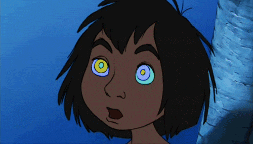 This is a boy who was raised by wolves and hypnotized by a giant snake. Then one day he sees a pretty girl and BOOM, he's all about humans? Does he even speak a human language? Does he know how to use a salad fork correctly? Trick question, no one does.