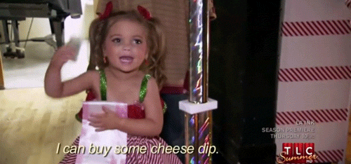 Although cheese dip is a worthy investment.