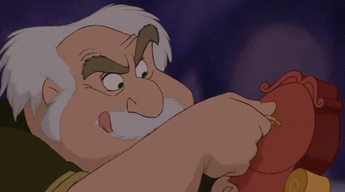 How do you think Belle got to be so smart? Maurice probably gave her a love of reading and knowledge.