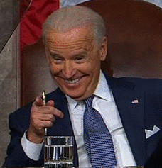 You know what I'm talking about, Uncle Joe.