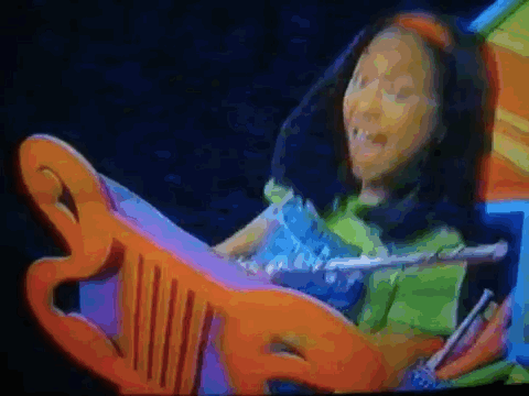 Could be more dance-y, but the fact that she plays the flute is pretty awesome.