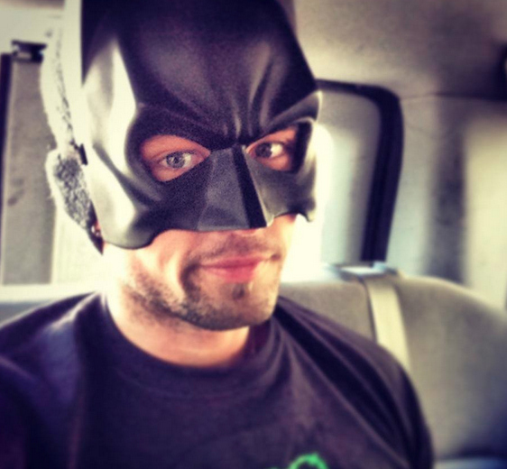 And there's nothing we love more than a guy who doesn't take himself too serious.