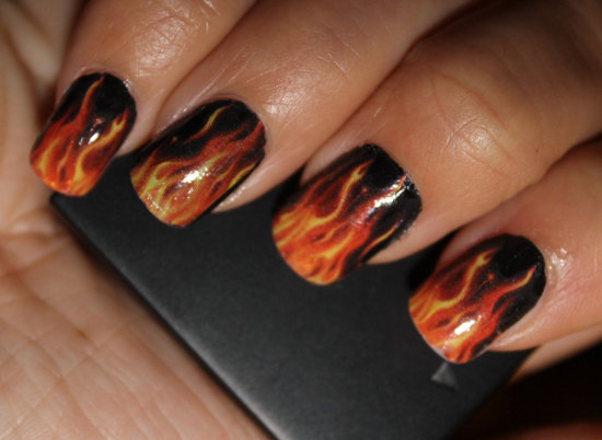 Girl on fire! Girl on fire!
