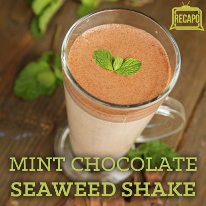 Mint Chocolate Seaweed Shake