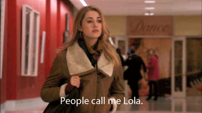 She was boring anyway...but STILL. And did she come up with that nickname herself? Weak.