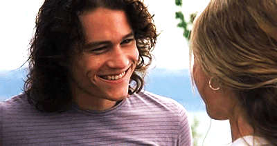 No man will never live up to the perfection that is Heath Ledger in 10 Things I Hate About You. It's science.