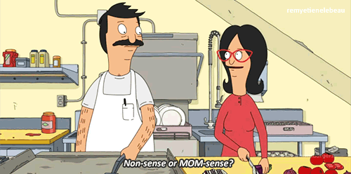 Linda is no-nonsense when it comes to being a mom.