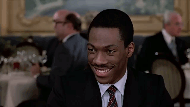 No, pero conozco a tu mamá.Eddie Murphy - Propietario del bigote