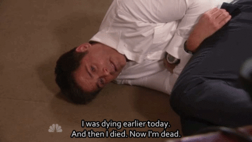 "THE WORLD IS ENDING."
