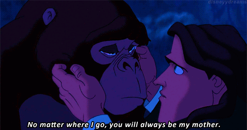 Adopting Tarzan when he was such a little baby and defending him from her grumpy husband Kerchak were very brave things to do.