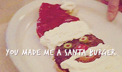 Lorelai wanted festive food, so Luke gave her festive food.