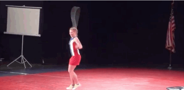 If a jumper doesn't hit all four quadrants during their freestyle routine, the judges will mark them down.