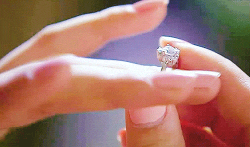 Did you know that your jeweler will most likely do this for free? Your ring will look extra sparkly and prismatic for your photos, as well as your family members who are seeing it in person for the first time.
