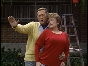 Famed actor Patrick Vaughn (Lloyd Bochner) joins the community theatre and starts dating Blanche, Rose, and Dorothy, unbeknownst to each other. The truth comes out on stage on opening night.