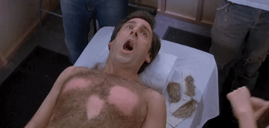 But that was too painful to cover the lawn on your body.