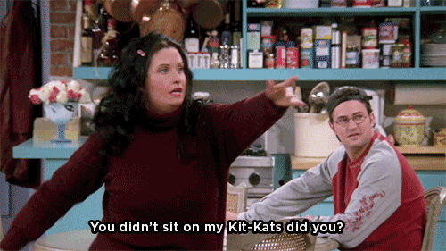 Not as much as Joey, but still.