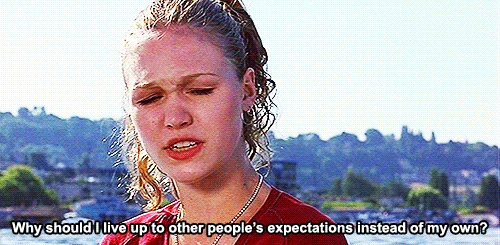 Wait, I can actually focus on making myself happy instead of other people? OMG.