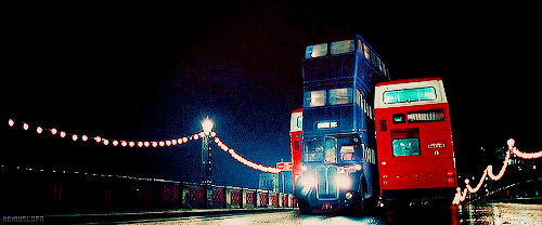 A whole neighborhood of London was then shut down so that they could film the Knight Bus scenes for a little over a week. The bus was so tall that it couldn't pass on any bridges.
