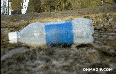 U.S. landfills alone contain more than two million TONS of discarded water bottles and each takes over a thousand years to decompose.