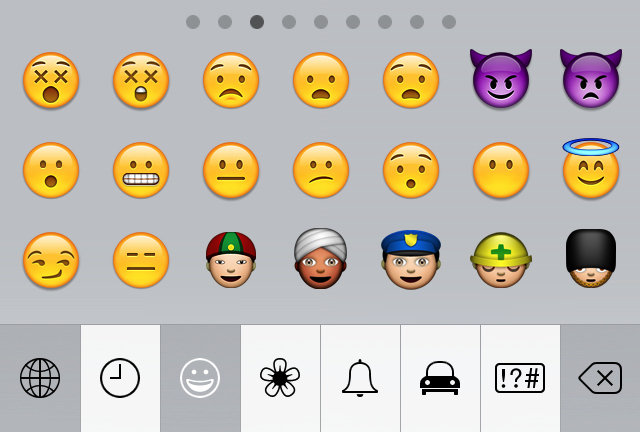 ios 7 emojis