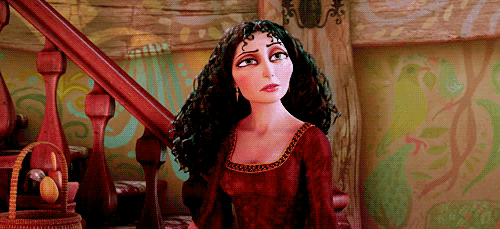 Obsessed with vanity to the point that she locked Rapunzel in a tower to prevent herself from aging.