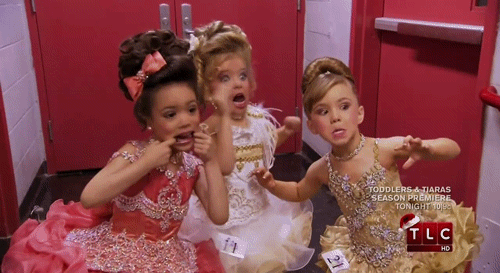 And there was nary a duck-face in sight! You go, girls!