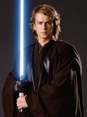 Born; 41.9 BBY. Died; 4 ABYThe only child of Shmi Skywalker it was Anakin who was foretold to be the chosen one who would destroy the Sith, bringing balance to the force. A promising young Jedi, father to Luke Skywalker and Leia Organa Solo and husband to Padme Amidala, it was his love of Padme Amidala that would lead to his fall to the Sith, under the influence of Darth Sidious. Anakin would redeem himself many years later, killing his master and saving his son in the process.
