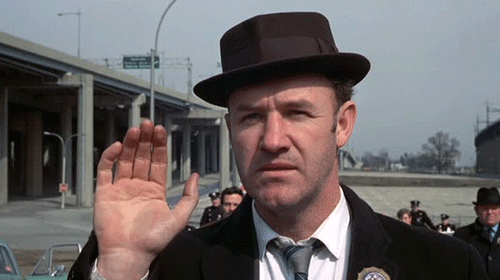 Forever remembered for the hair-raising car chase, some of which was filmed without permits, or traffic control, this thrilling cop caper was adapted from Robin Moore’s non-fiction account of the drugs scheme, The French Connection: A True Account of Cops, Narcotics, and International Conspiracy.