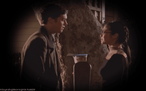 Lane's first kiss was utterly adorable, as was the message she sent Rory after.