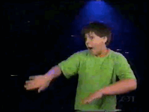 So maybe his moves aren't conventional, but he knows what he's going for and he executes it pretty well. Minus a few points for the duckface at the end.