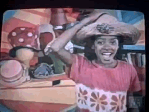 The hat switcheroo is just OK. What brings this up a few notches is the "Oooh, yeah!" she belts out at the end. Oooh, yeah, indeed.