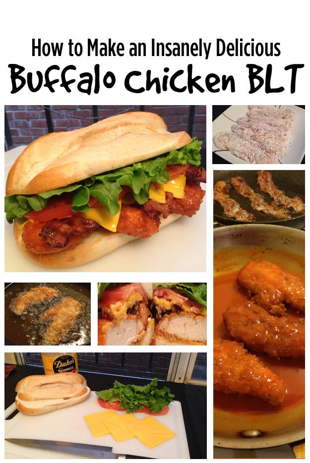 How To Make An Insanely Delicious Buffalo Chicken Sandwich