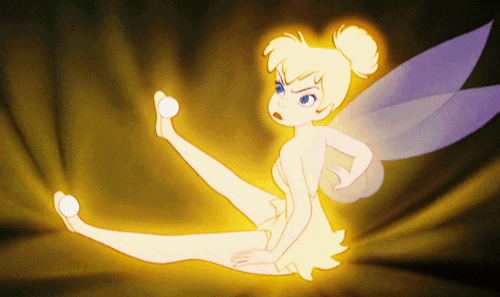 This pretty pixie fairy was prone to fits when things didn't go her way.