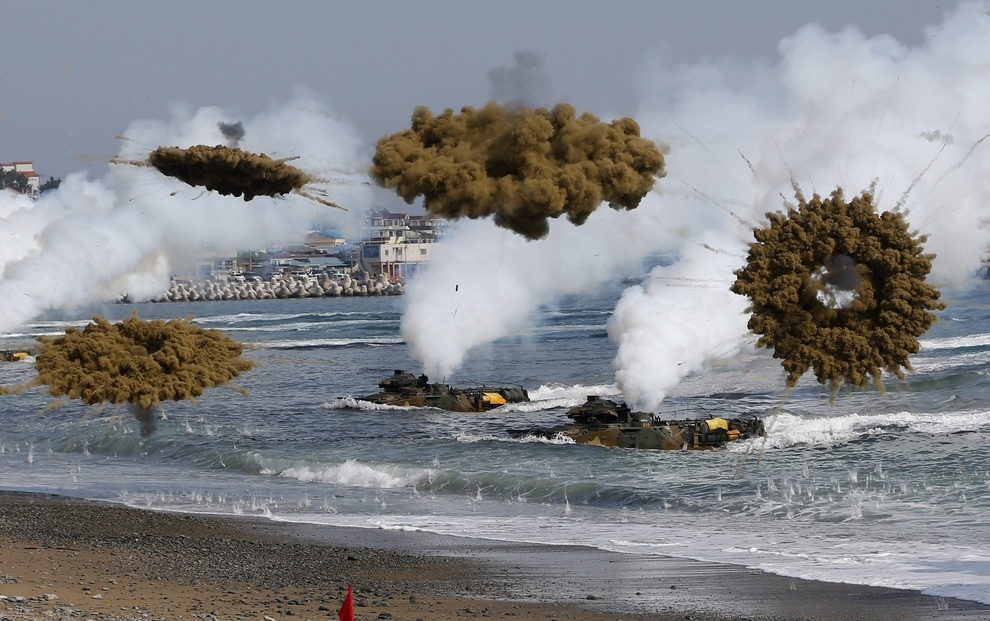 North And South Korea Fire 800 Artillery Shells At Each Other, Islands ...