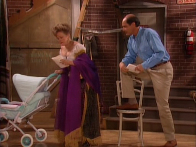 Blanche takes infant granddaughter Aurora to her "The Taming of the Shrew" audition. Jason (Alan Rachins) mistakes her for the mother and asks her out. Sophia chooses Rose to lead the Festival of the Dancing Virgins after Dorothy declines.