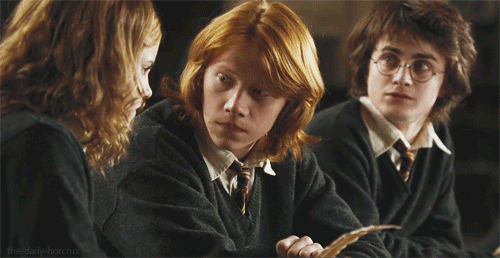 Oh Ron, such a silky red mane of hair you have.
