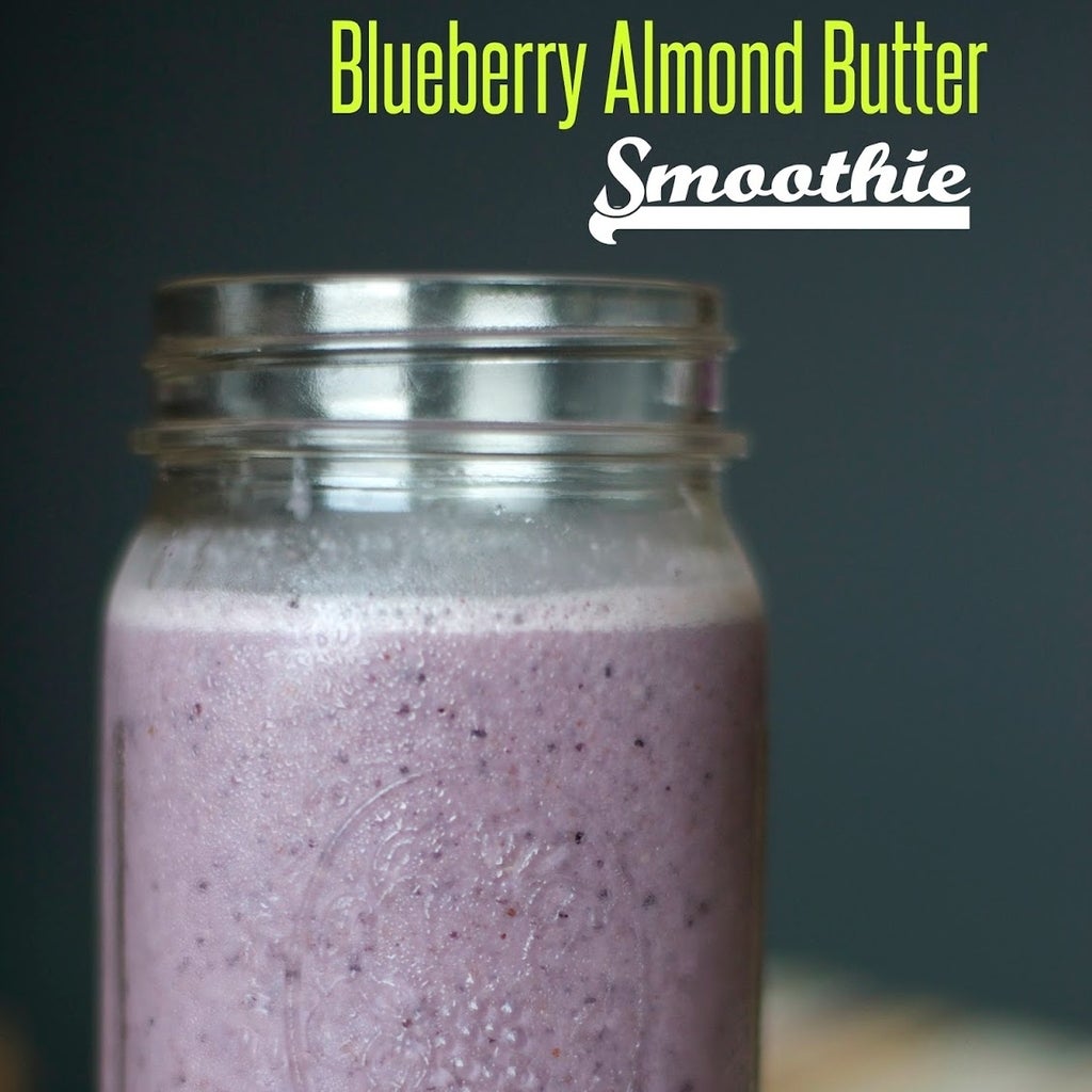 Blueberry Almond Butter Smoothie