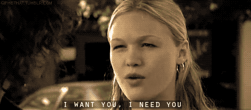 Rule #1: a sarcastic response to a guy is never complete without a good eye-roll.