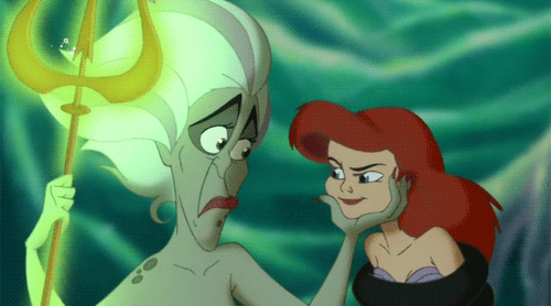 Sister of Ursula the sea witch. In terms of personality she is a spitting image of her sibling.