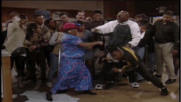 Ms. Geri was always there to put Martin in his place through the show's entire run. When she wasn't throwing hands at Martin, she was in church or getting her freak on with Ol' Otis.