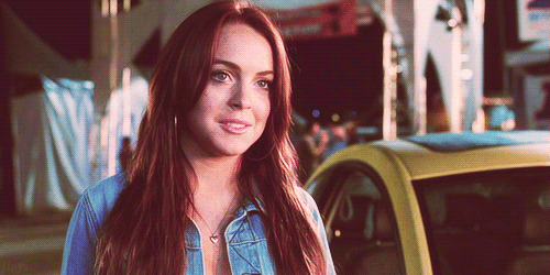 Year Released: 2005The end of Lindsay's Disney-era. This movie was released following her more successful teen movies which put it in a weird place for me. Sweet, wholesome, Maggie Peyton couldn't convince me enough to forget about Cady Heron. Who could forget about Cady Heron?? That doesn't mean that the movie wasn't entertaining. Lindsay racing in a VW bug is pretty charming.