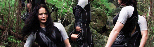 Look at that quick recovery to normal Katniss!
